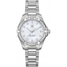 Tag Heuer Aquaracer Diamond Stainless Women's Luxury Watch WAY1314-BA0915